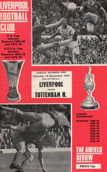 Match programme